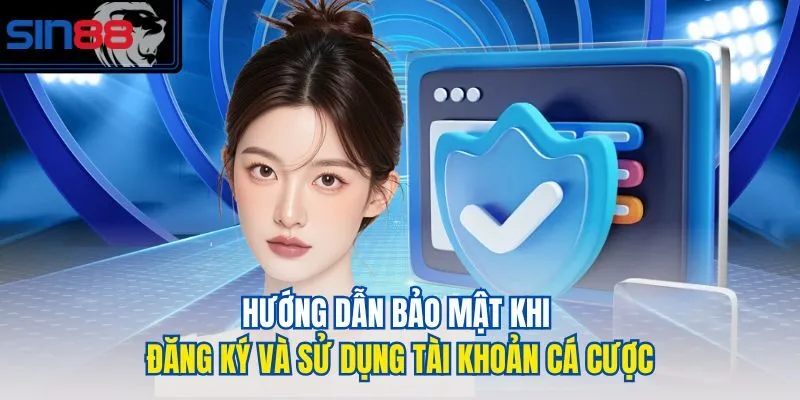 Hướng dẫn bảo mật khi đăng ký và sử dụng tài khoản cá cược
