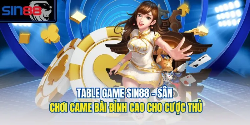 Table game Sin88